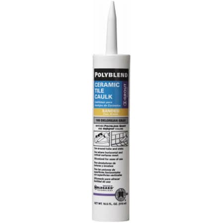 Homepage PC0910S-6 10.5 oz. Polyblend Ceramic Tile Caulk- Natural Gray HO3859524